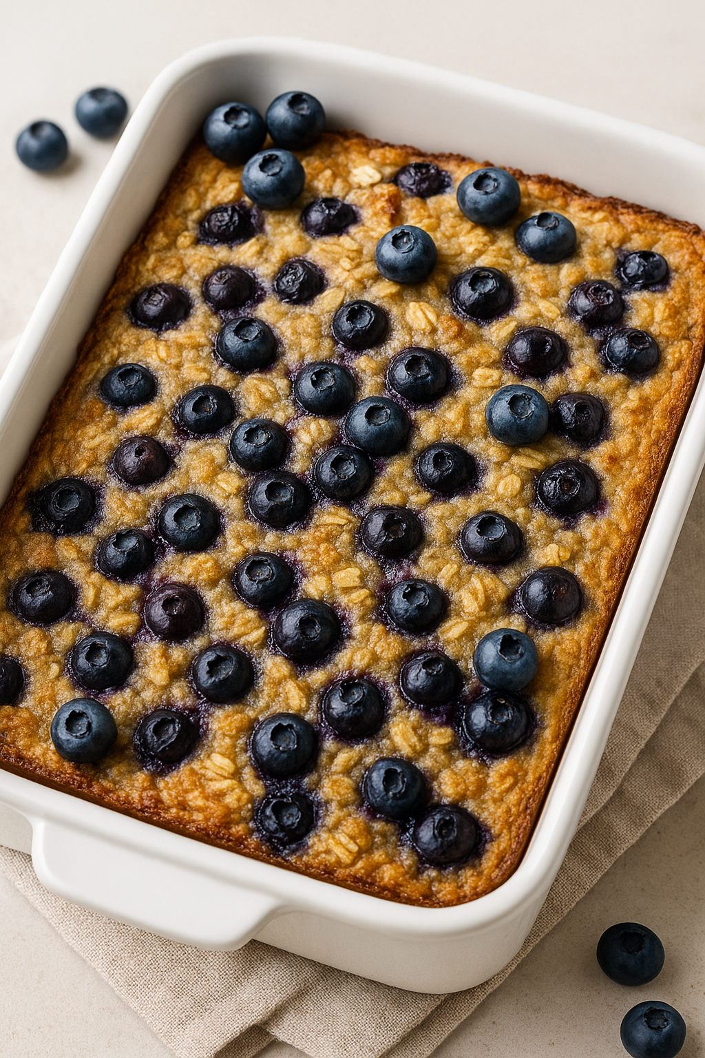 Blueberry Cottage Cheese Breakfast Bake - Tasty Recipes Chef