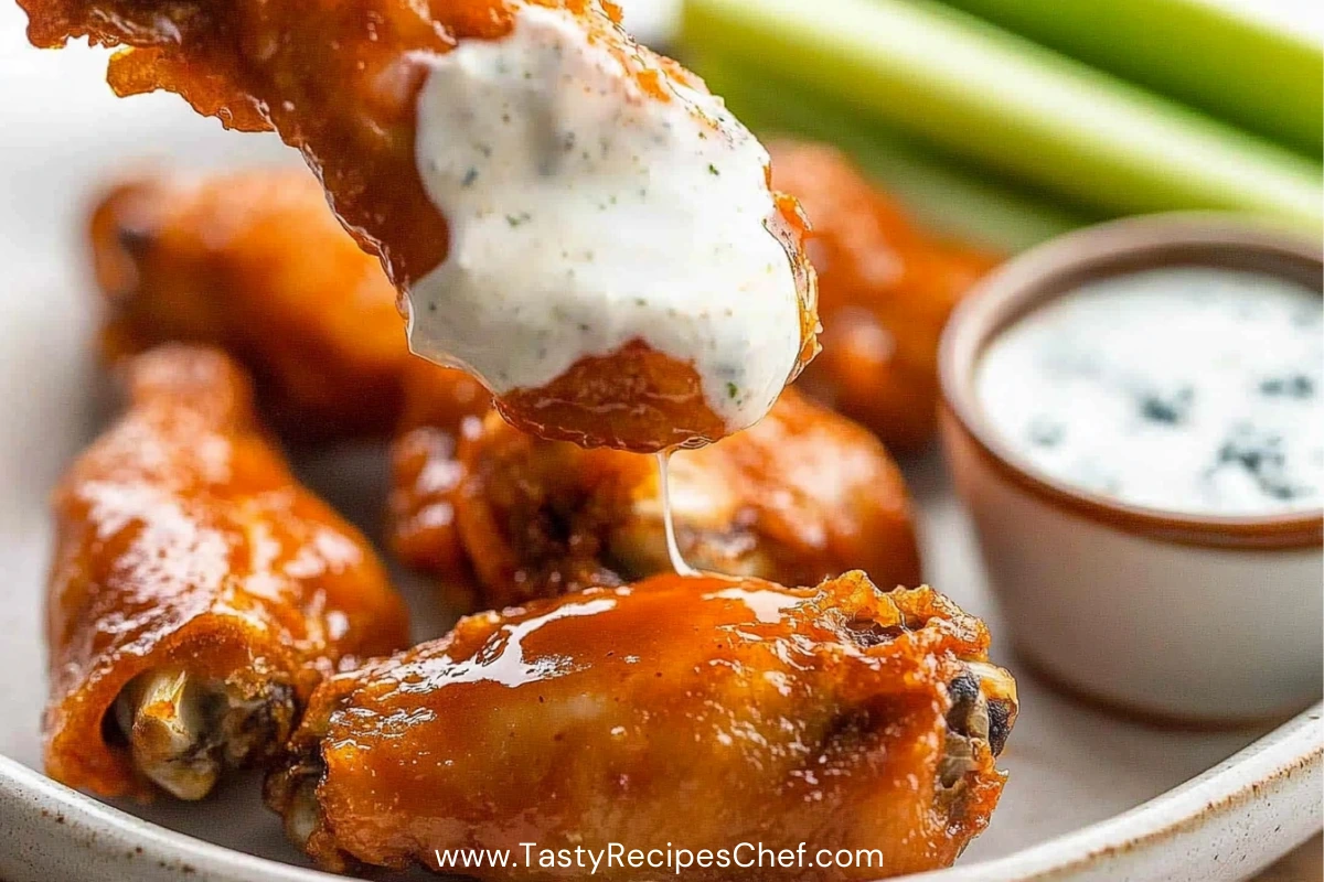 Oven Baked Buffalo Wings: Crispy & Easy - Tasty Recipes Chef