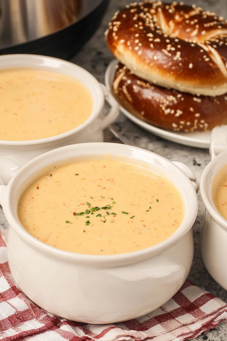 Beer Cheese Soup Crockpot - Tasty Recipes Chef
