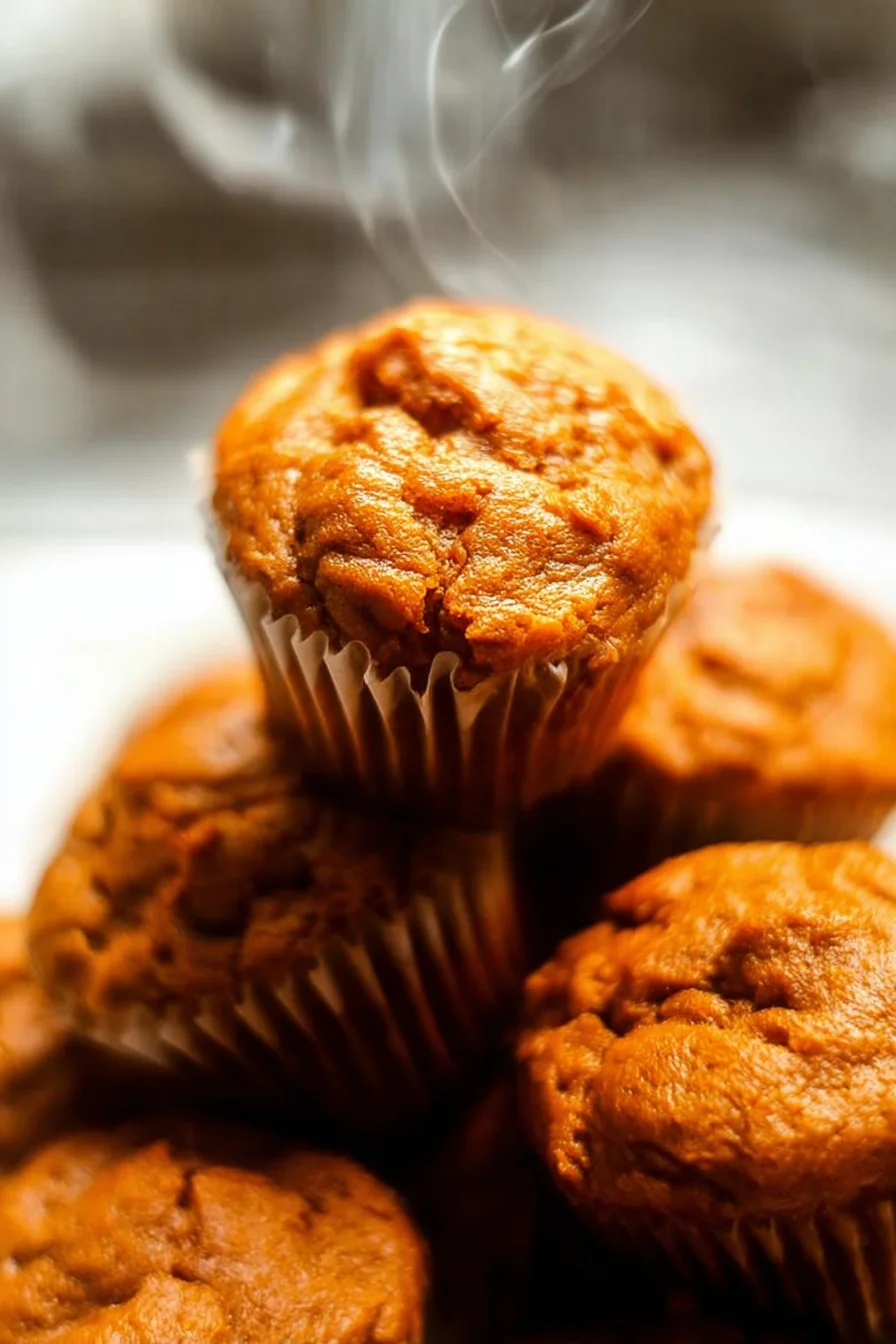 Vegan Pumpkin Muffins - Tasty Recipes Chef